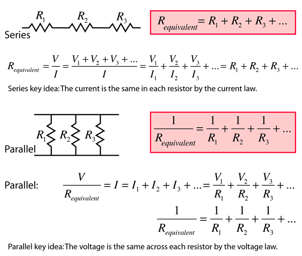 resistors formula