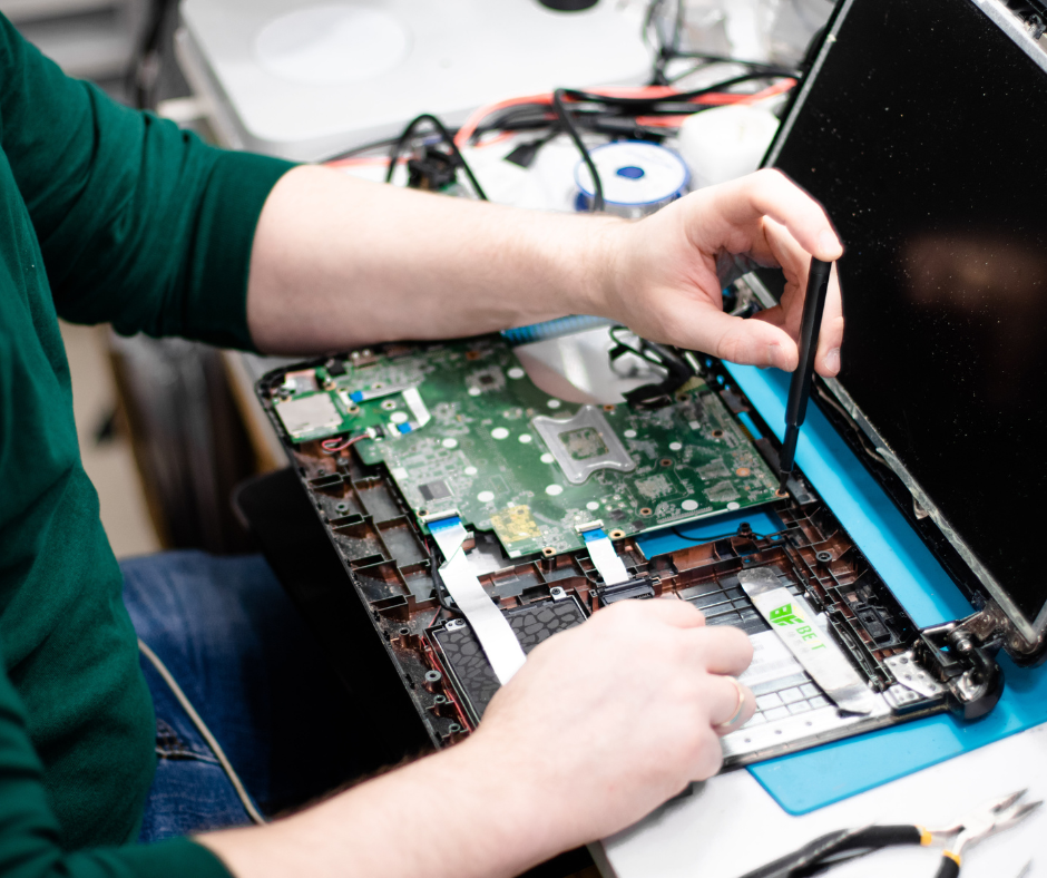 chip level laptop repairing